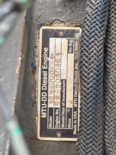 Detroit #MTU12V4000, diesel engine cores, AS IS - Image 7