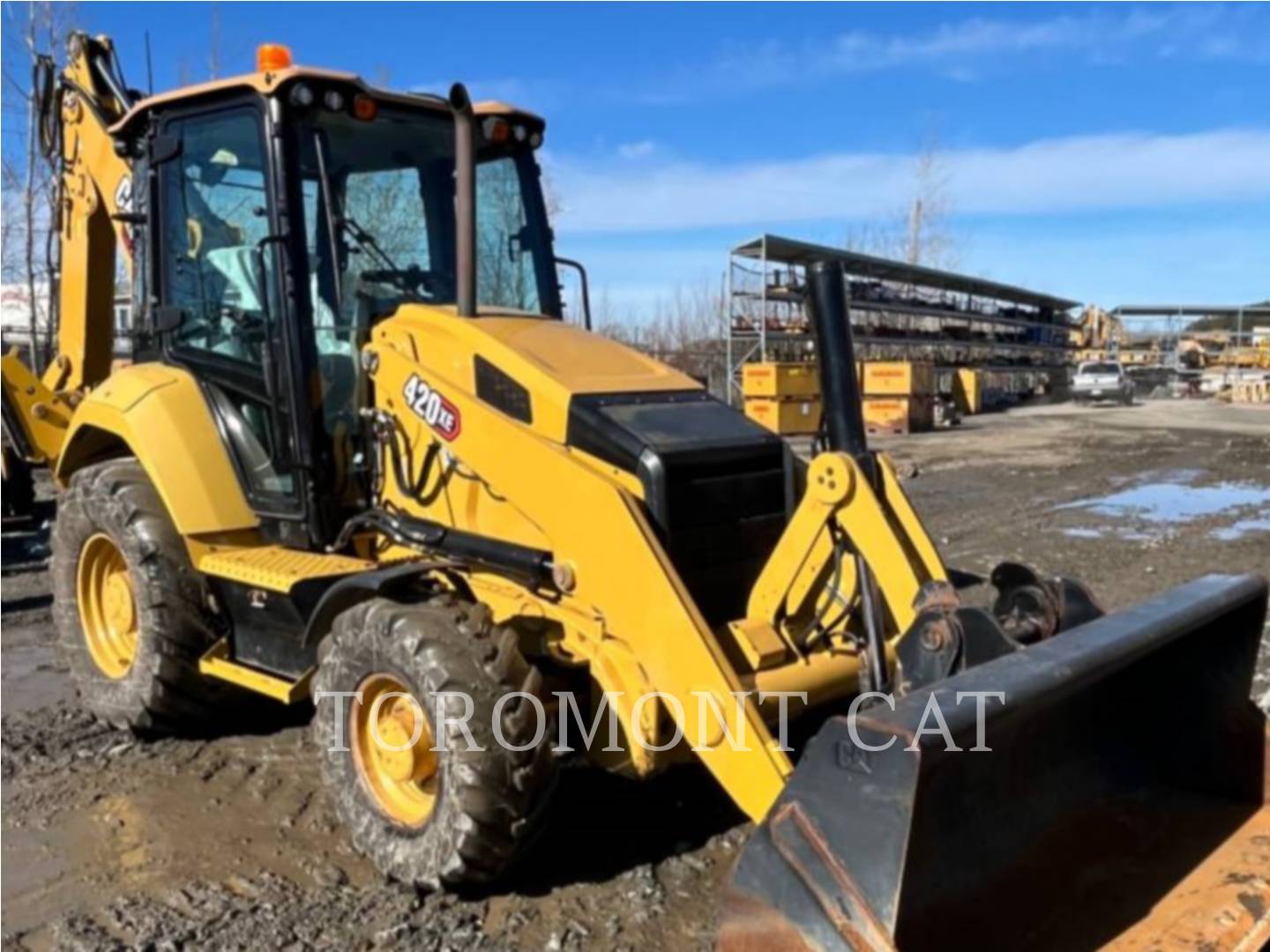 Cat 420-07XE, Backhoe Loader, 1663 hours, S/N: H9X01833, 2022 - Image 2