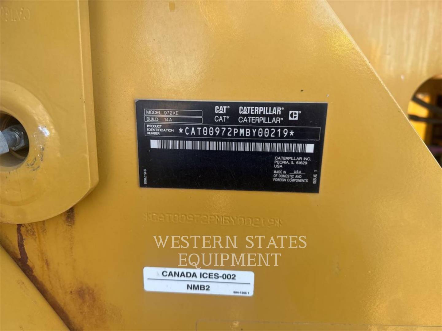 Cat 972 XE, Wheel Loader, 4384 hours, S/N: MBY00219, 2023 - Image 5
