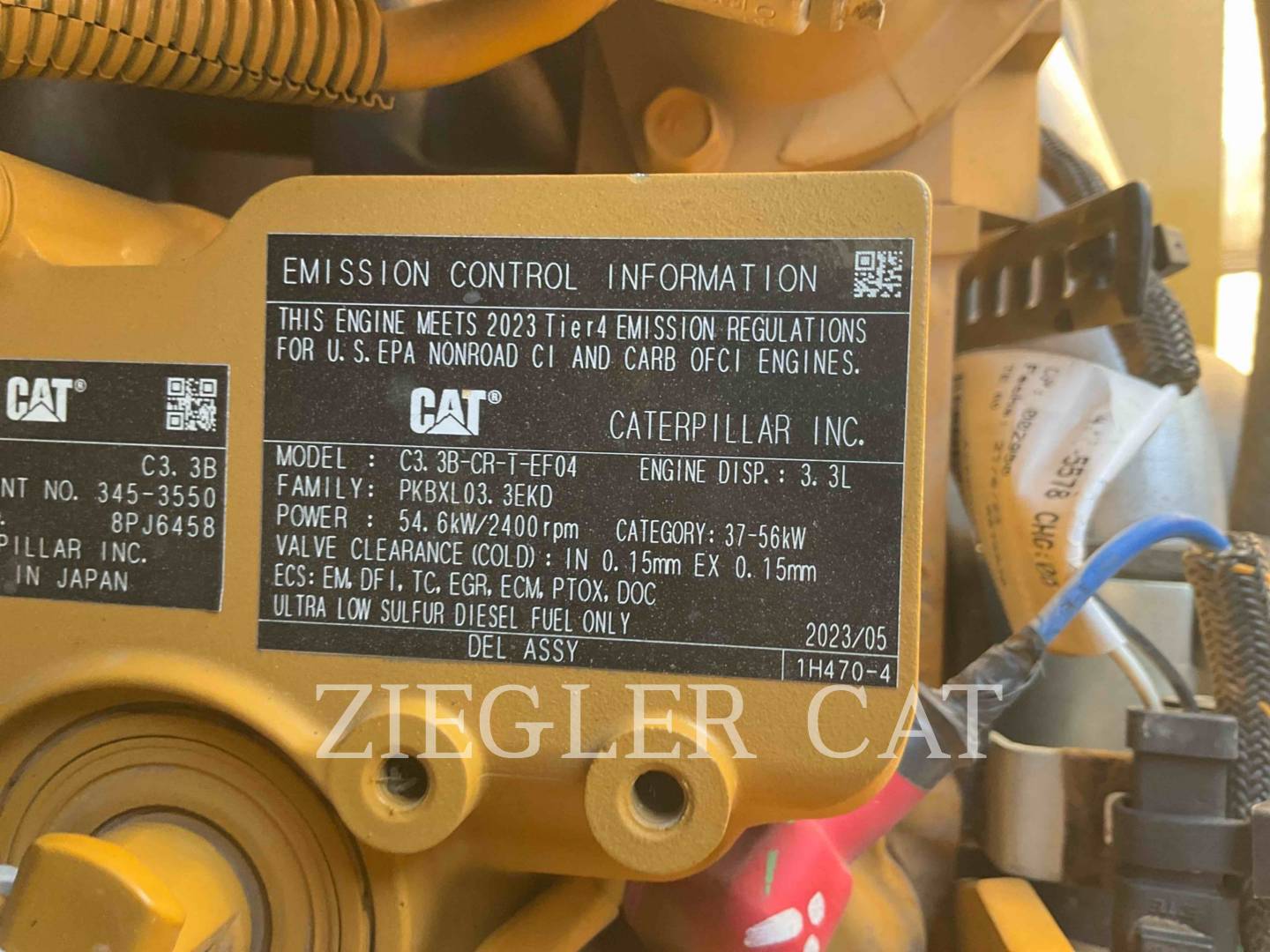 Cat 262D3, Skid Steer Loader, 1065 hours, S/N: TP401799, 2023 - Image 8