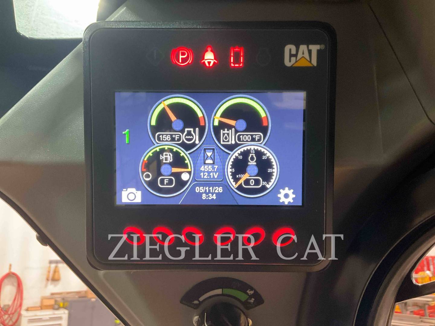 Cat 242D3, Skid Steer Loader, 455 hours, S/N: T8A00695, 2024 - Image 5