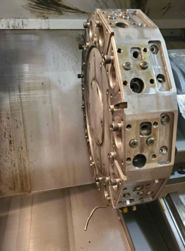 Haas #DS-30SS, CNC Lathe, 37.7" swing, 26" machining length, 16" turning diameter, 10" chuck, 30 HP, 4,800 - Image 3