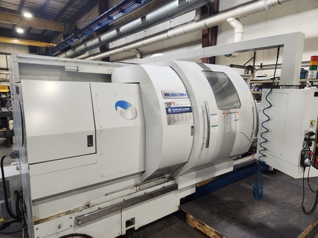 Milltronics #ML35/80, CNC Lathe, 36.2" swing, 19" X, 87" Z, 21.6" socs, 24" chuck, 35 HP, 900 RPM - Image 1