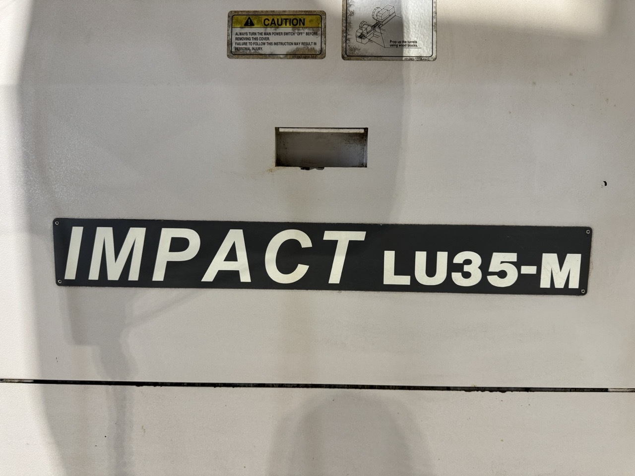 Okuma #Impact-LU35-M, CNC Lathe, 26" swing, 20.5" turning diameter, 39.4" turning length, 13.78" X, 42.32" Z - Image 2