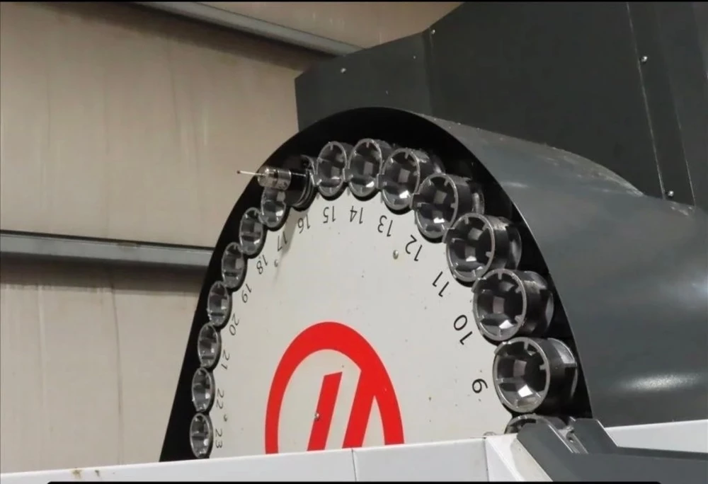 Haas #VF-10/50, CNC Vertical Machining Center, 120" X, 32" Y, 30" Z, 30 HP, 7,500 RPM, CAT 50, 30 automatic - Image 7