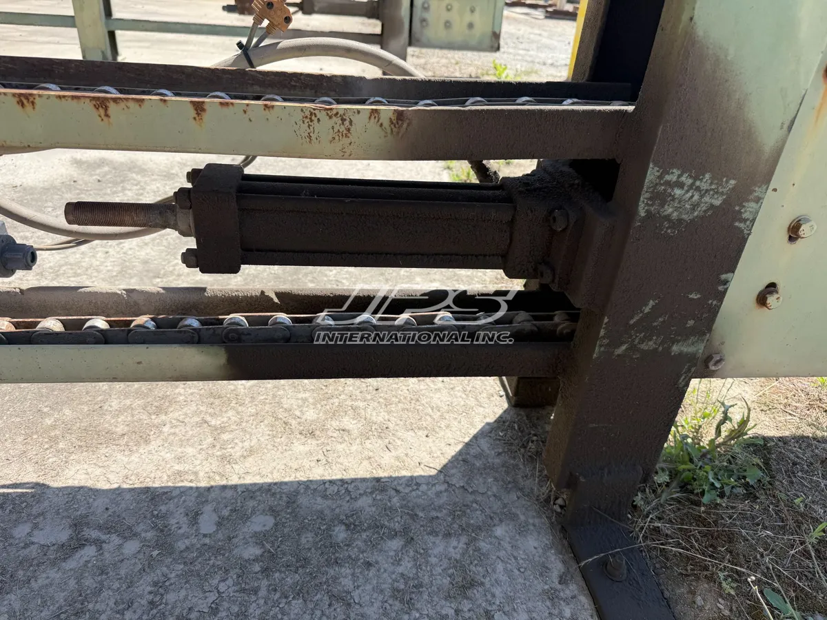 22" x 22" Hyd-Mech #H-22A, Semi-Automatic Horizontal Band Saw, 10 HP, 2" x 270" blade, roller conveyors - Image 7