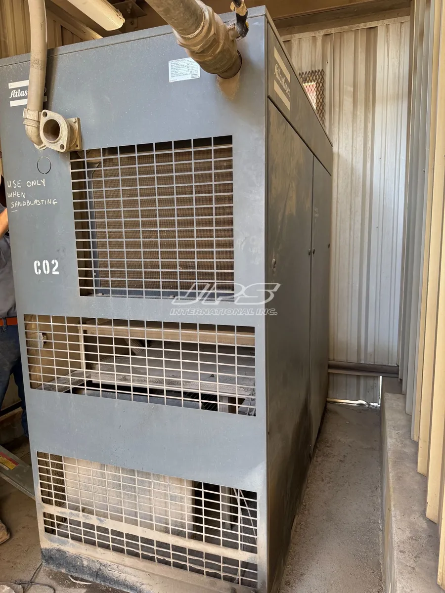 307 cfm, 132 psi, Atlas Copco #GA55, Rotary Screw Air Compressor, 75 HP, 3600 RPM, 37,025 hours, 2000 - Image 2