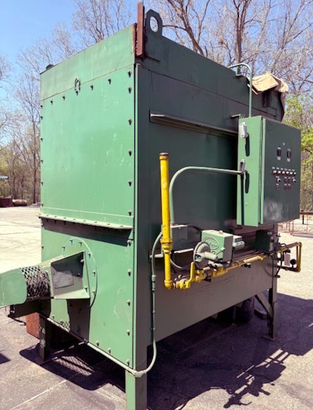 36" width x 36" H x 72" D Roller Hearth Temper Furnace, 1200°F, gas-fired, 800000 BTU, 480 V., 3-phase - Image 2
