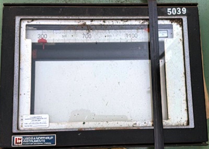 36" width x 36" H x 72" D Roller Hearth Temper Furnace, 1200°F, gas-fired, 800000 BTU, 480 V., 3-phase - Image 4