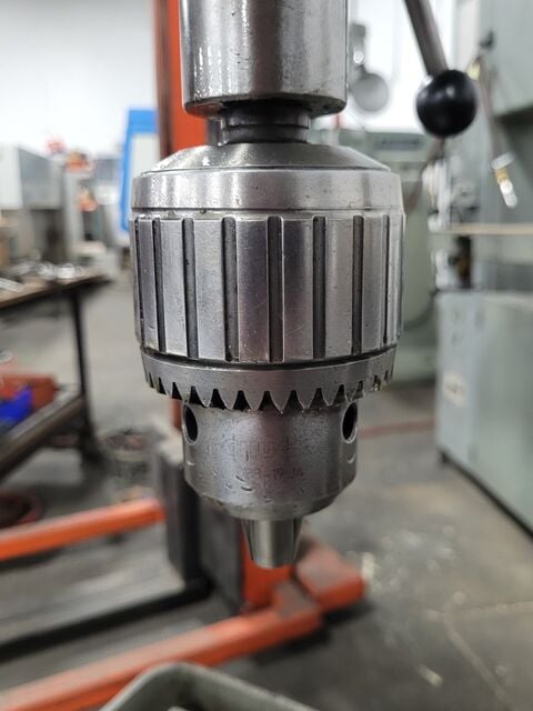 20" Clausing #2276, drill press, 1.25" drill capacity, 150-2000 RPM, 1.5 HP, 6.5" spindle travel - Image 10