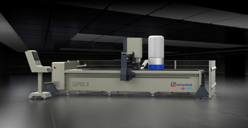 Oz Machine #Lepus-X, 4000mm x 1600mm table, 10 ATC, Touchscreen Computer Control, dust vacuuming system, 12 - Image 1