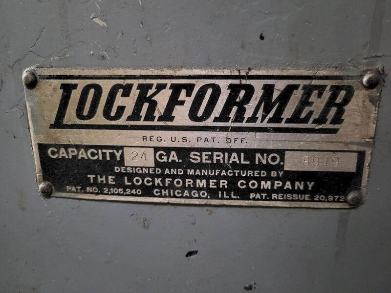 Lockformer, Pittsburgh Bench-Top Roll Forming Machine, 24 gauge - Image 3