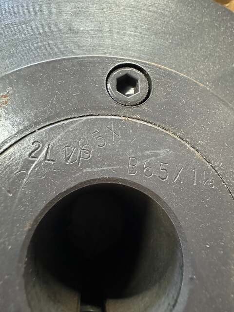 Browning #2LVP55B65-1-1/8, Variable Pitch Sheave - Image 2