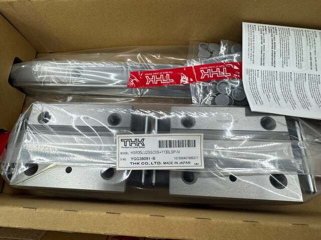 THK #HSR35LU2SSC0S+1080LSP-IV / HSR35LU2SSC0S+1130LSP-IV, Linear Guide Rail Assembly Set - Image 2