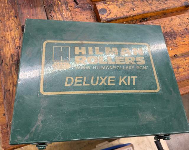 Hilman Rollers #KRS-3-4S, Deluxe Machinery Roller Kit, 3 Ton, Manual - Image 1