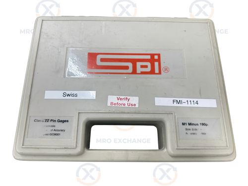 SPI #22-147-3, Pin Gage Set, 0.061" to 0.250", 0.001" Step Increments (3 available) - Image 1