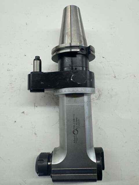 Alberti #T90-2.5, Right Angle Head, CAT50, ER25 Collet Output, Radial Orientation, Coolant Through - Image 1