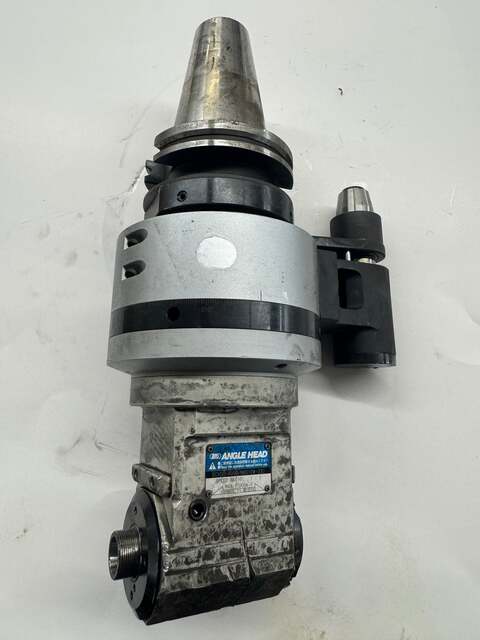 BIG Daishowa #BCV50-AG90/NBS10W-230, Right Angle Head, CAT50, NBS10W Collet Chuck Output, 230mm Gauge Length - Image 2