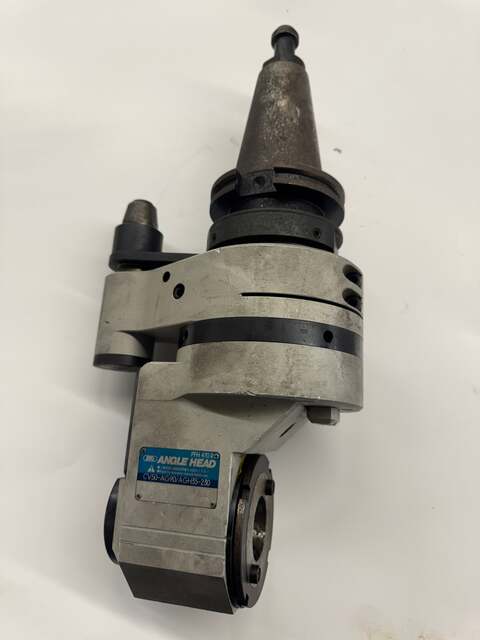 BIG Daishowa #CV50-AG90/AGH35-230, Right Angle Head, CAT50, AGH35 Output, 230mm Gage Length, Radial - Image 1
