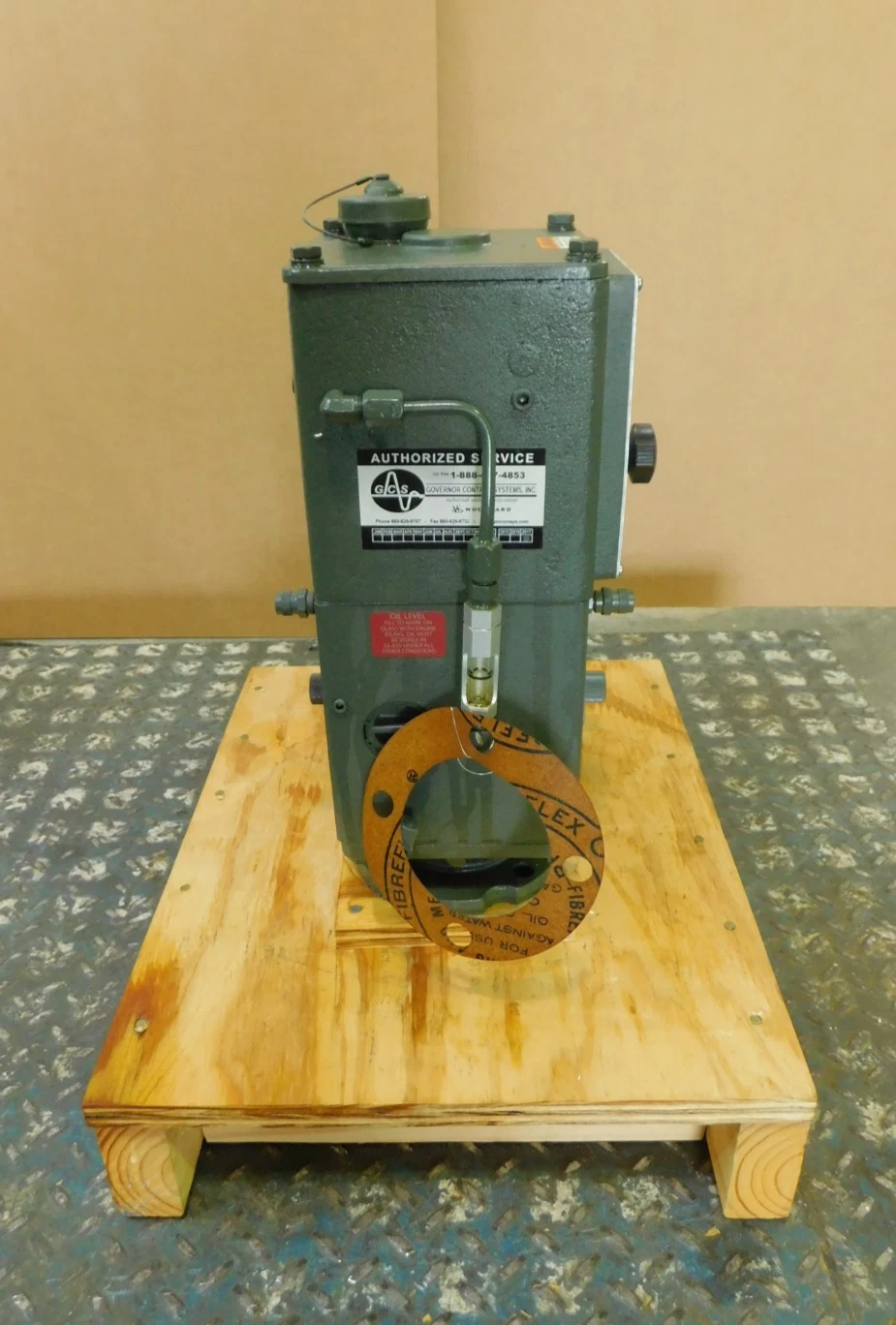 Woodward #B-8577-249, PGD Dial & Lever Governor, 742-919 RPM - Image 8