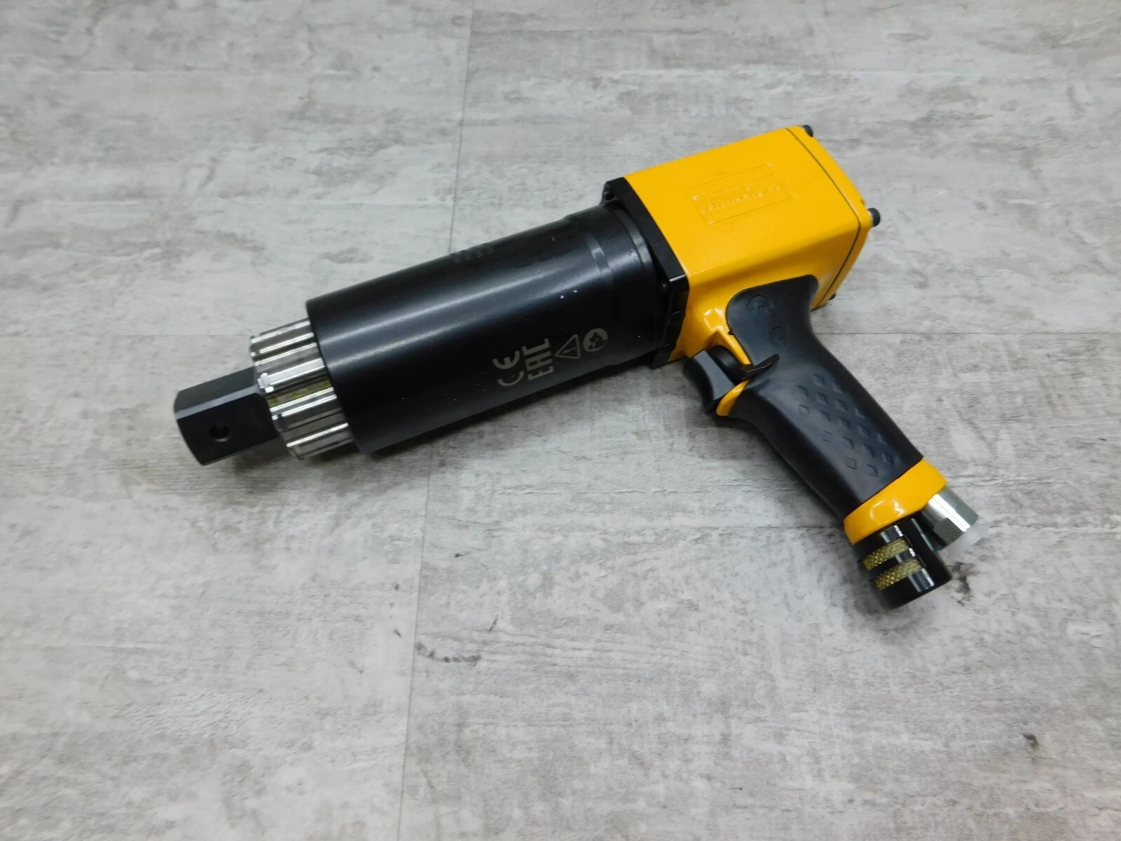Atlas Copco #RTP2600-HR25, Pneumatic Pistol Nutrunner W/ FRL Stand, 1" Drive - Image 4