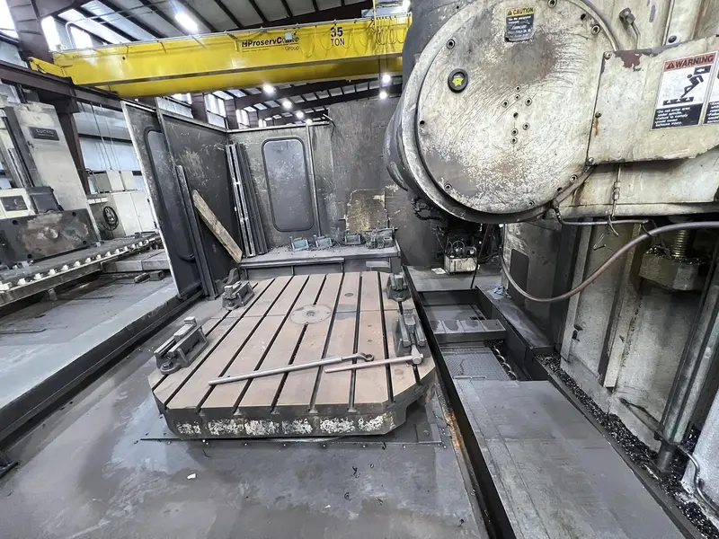 Toshiba #BTU-14, 5-Axis CNC boring & milling center, 55" x55" table, 98.4" X, 57.1" Y, 59" Z, 6,000 RPM, 2005 - Image 5
