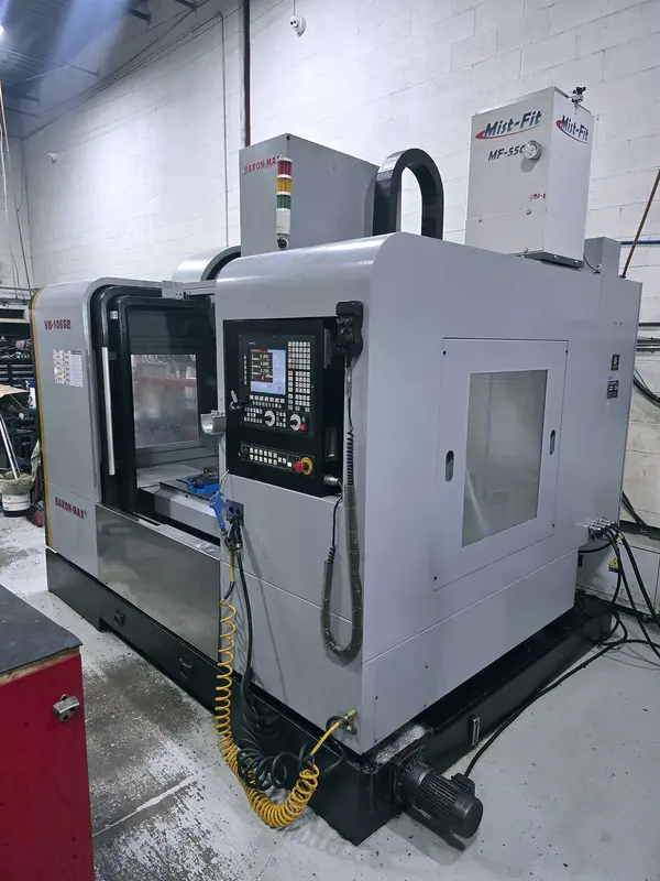 Baron-Max #VB-1066B, CNC vertical machining center, 41.3" X, 23.6" Y, 23.6" Z, 12000 RPM, 15 HP, BT40, 24 - Image 2