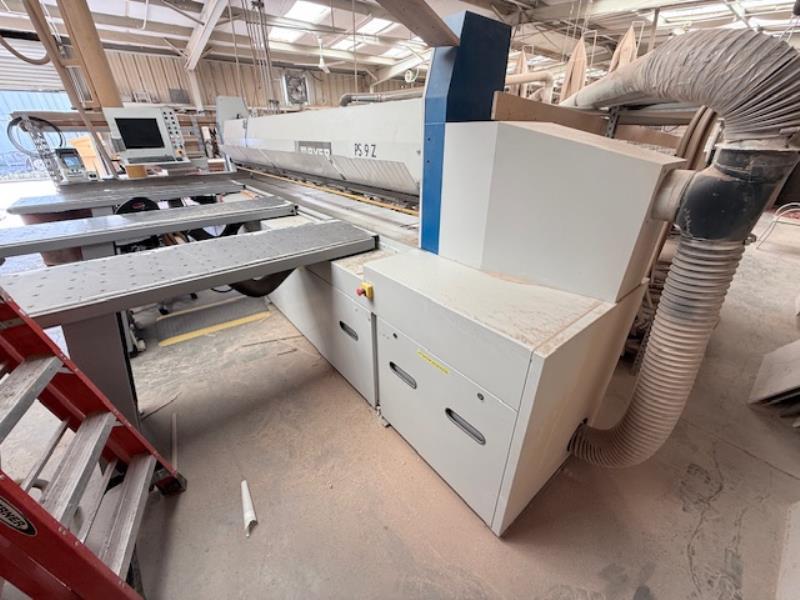 Mayer #PS-9Z-3801, Beam Saw, 149.6" Cutting Length, 4.1" Blade Projection, 17.5 HP Main, 1.5 HP Scoring - Image 7