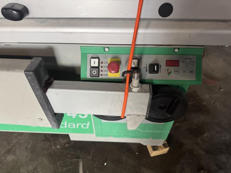 Altendorf #F-45, Sliding Table Saw, 130" Cutting Length, 16" Main Blade Capacity, 4-7/8" Cut Depth, 51" Rip - Image 4