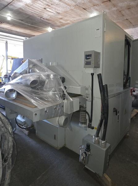 43" Cantek #PR-1100-NDA, 3-Head Planer/Sander, 7" Helical Head 30 HP, 10" Steel Roll 30 HP, Combo Head 25 HP - Image 6