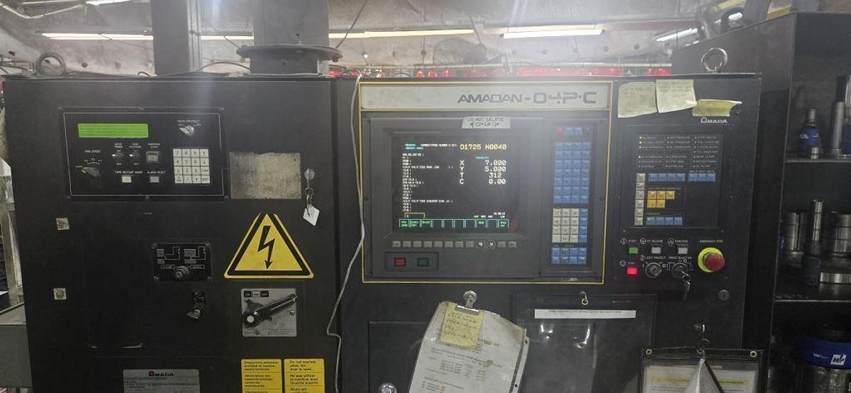 55 Ton, Amada Vipros #568, CNC Turret Punch, 62 Stations, 60" x 80", 60" throat, 4.5" hole max, Amadan 04-PC - Image 2