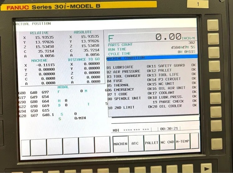 Kitamura #My-Trunnion-5, Vertical Machining Center, 32" X, 29.3" Y, 19.7" Z, 5-Axis, 20000 RPM, CAT 40, 50 - Image 9