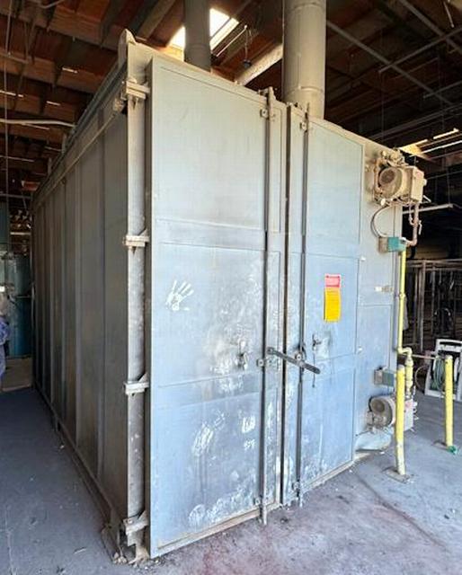 72" width x 104" H x 1536" L, Burn Off Oven, #PRC-676L - Image 2