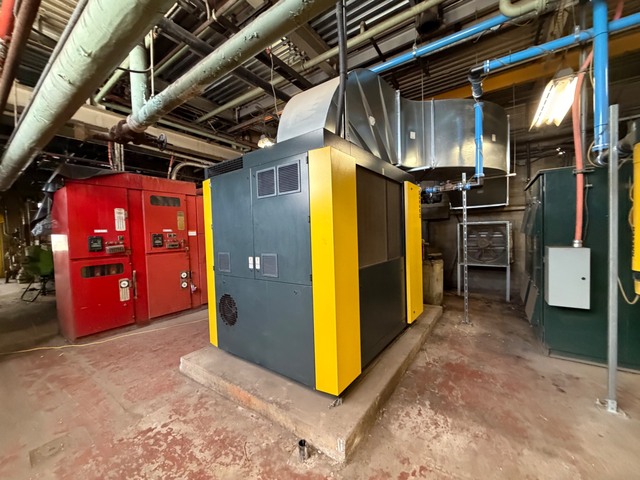 717 cfm, 125 psig, Kaeser #DSD-150, Rotary Screw Air Compressor, 150 HP, 575 V., 2022, 2022 - Image 2