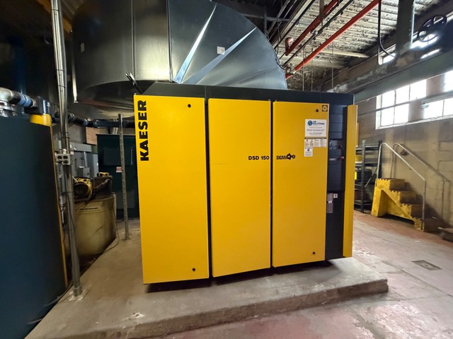 717 cfm, 125 psig, Kaeser #DSD-150, Rotary Screw Air Compressor, 150 HP, 575 V., 2022, 2022 - Image 4
