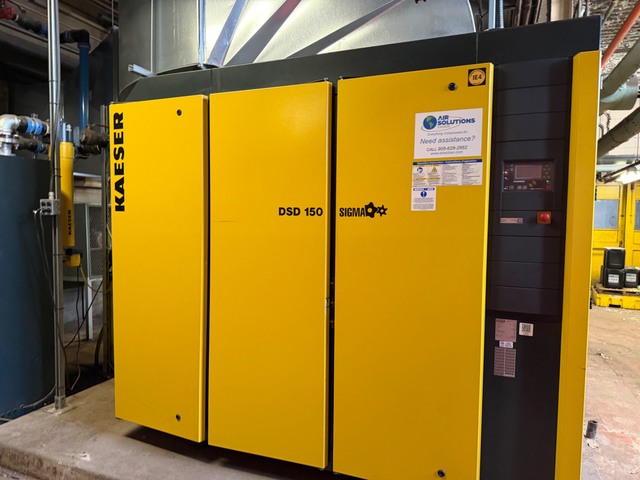 717 cfm, 125 psig, Kaeser #DSD-150, Rotary Screw Air Compressor, 150 HP, 575 V., 2022, 2022 - Image 5