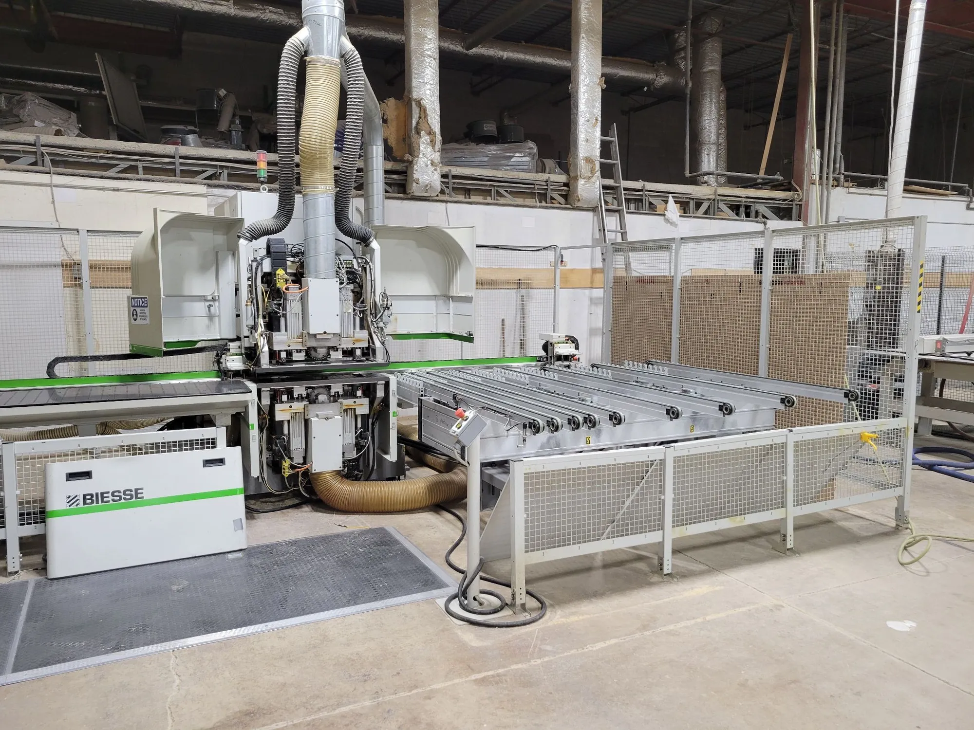 Biesse #SKIPPER-100, CNC Machining Center, Throughfeed Double-Sided, 118" X, 39" Y, 394 FPM X, 295 FPM Y, 4.8 - Image 1