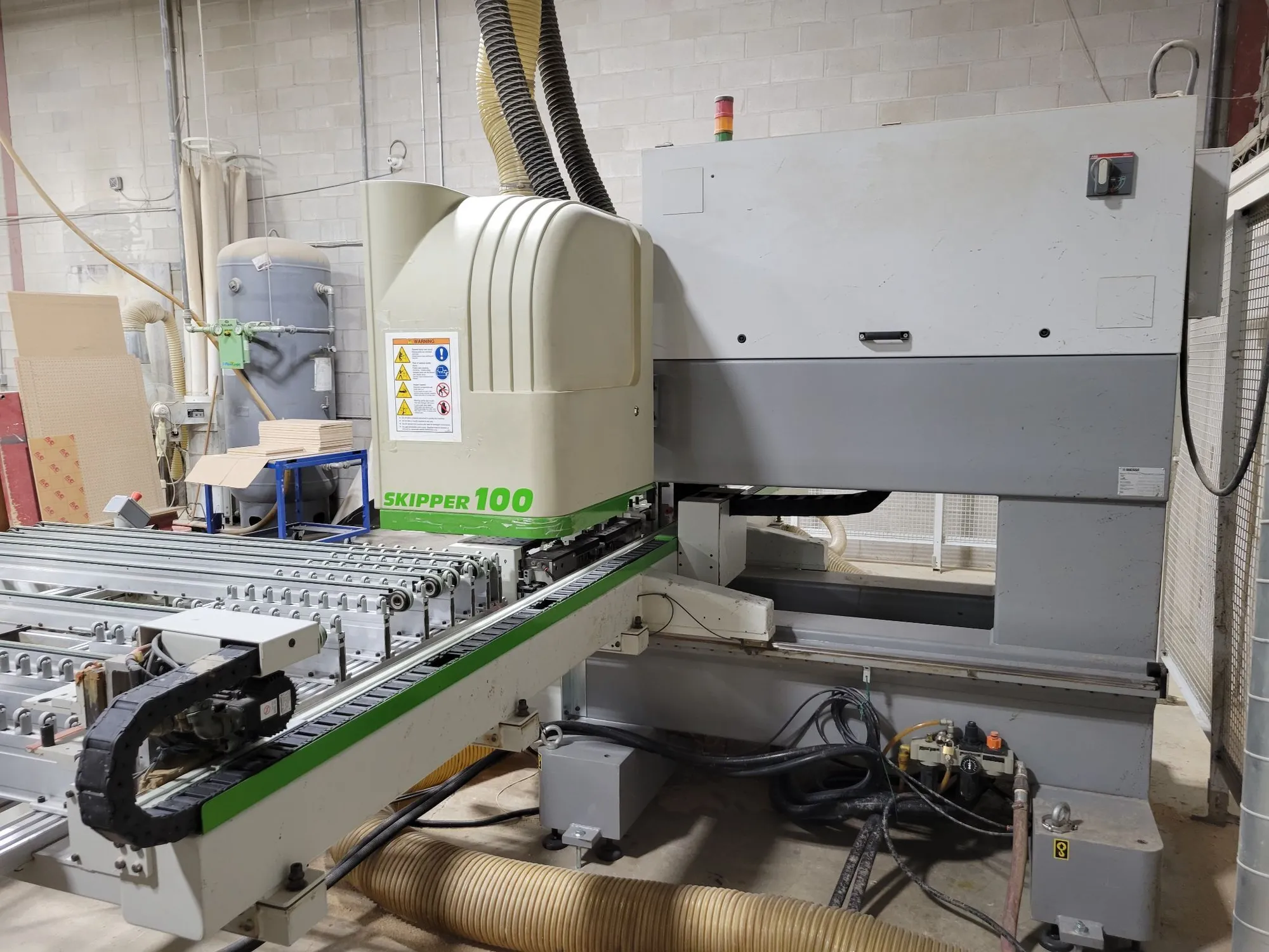 Biesse #SKIPPER-100, CNC Machining Center, Throughfeed Double-Sided, 118" X, 39" Y, 394 FPM X, 295 FPM Y, 4.8 - Image 3