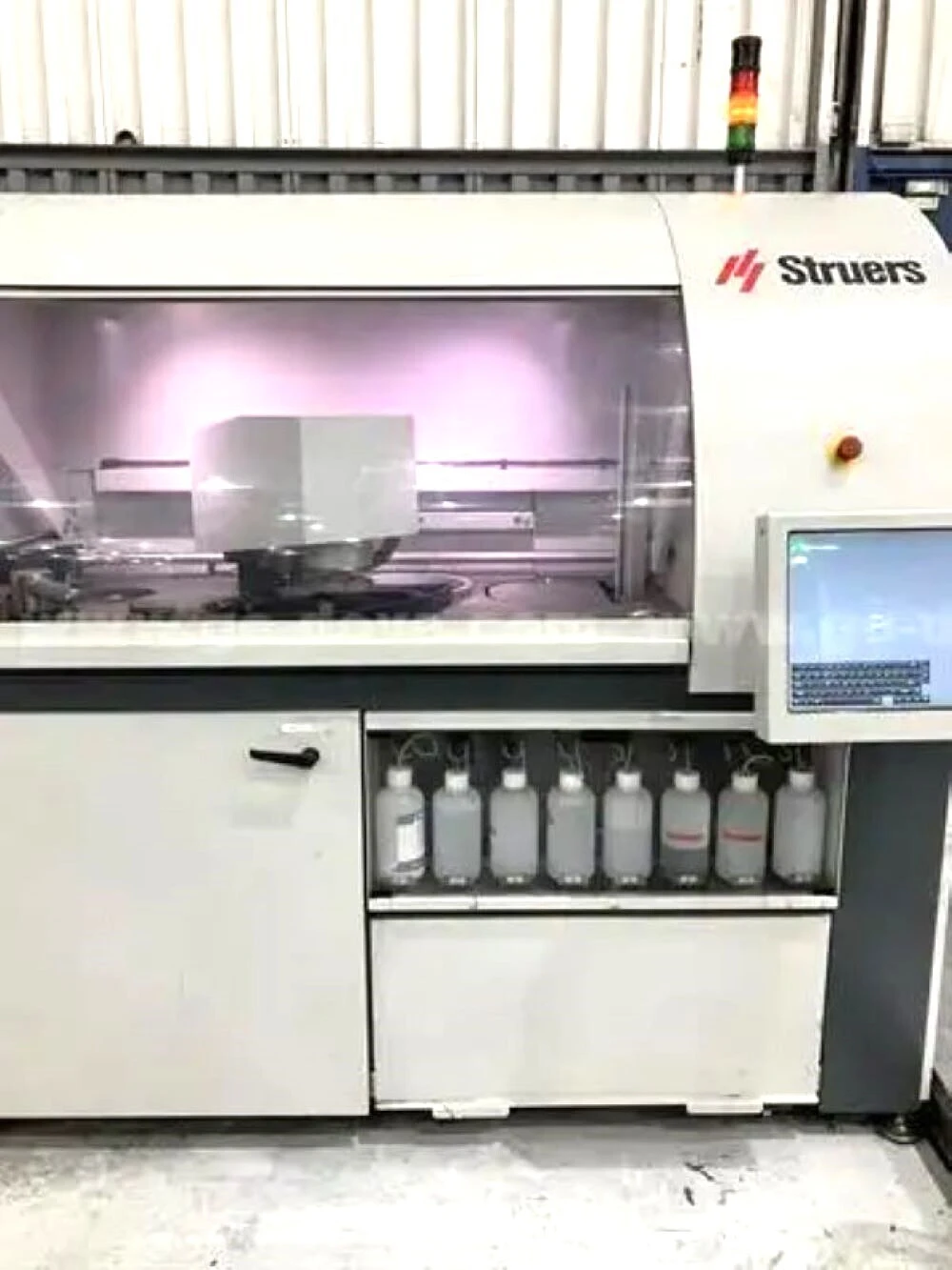 Specimen Preparation Machine, Struers #HEXAMATIC, Automatic Grinding & Polishing, 8-Station Disc Exchange - Image 9