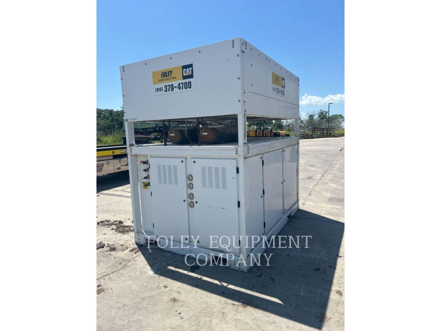 30 Ton, Ohio Cat Manufacturing #AC30T, air cooled chiller, 480 V., 10000 cfm, 2013 (3 available) - Image 2