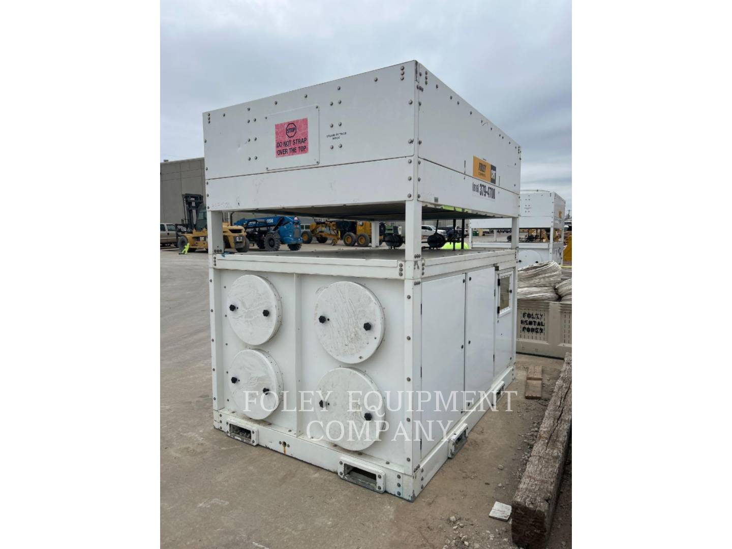 30 Ton, Ohio Cat Manufacturing #AC30T, air cooled chiller, 480 V., 10000 cfm, 2015 - Image 2