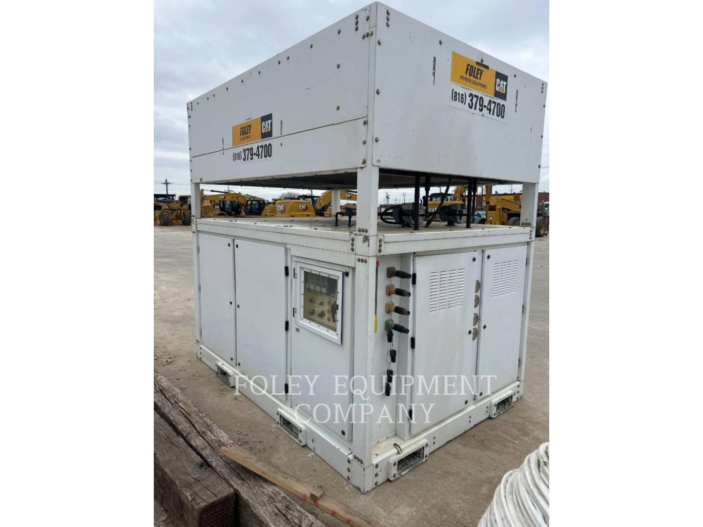 30 Ton, Ohio Cat Manufacturing #AC30T, air cooled chiller, 480 V., 10000 cfm, 2015 - Image 3