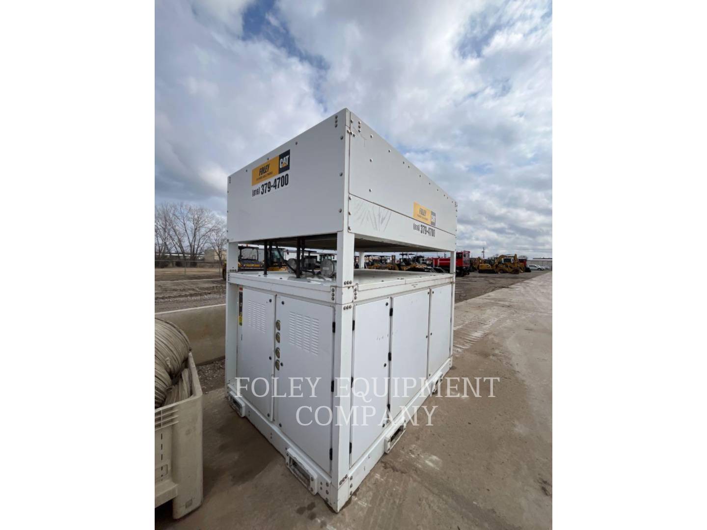 30 Ton, Ohio Cat Manufacturing #AC30T, air cooled chiller, 480 V., 10000 cfm, 2016 - Image 5