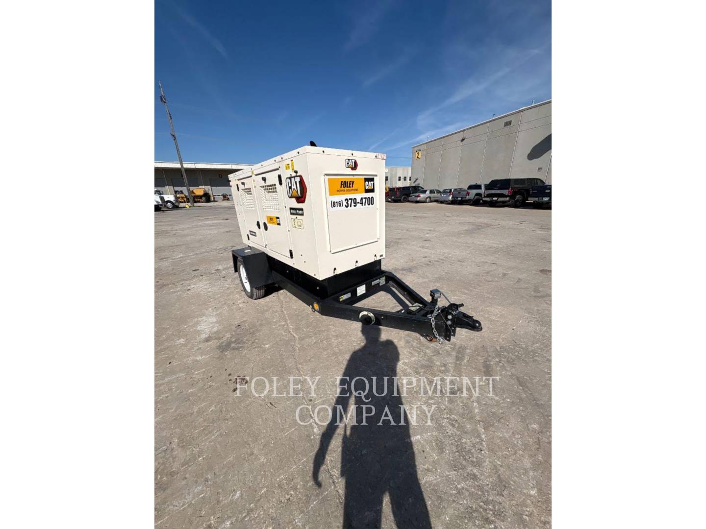 48 KW Caterpillar #XQ60KVA, portable diesel generator, 480 Volts, 3 phase, Tier 4F, trailer mtd, 2024 - Image 3