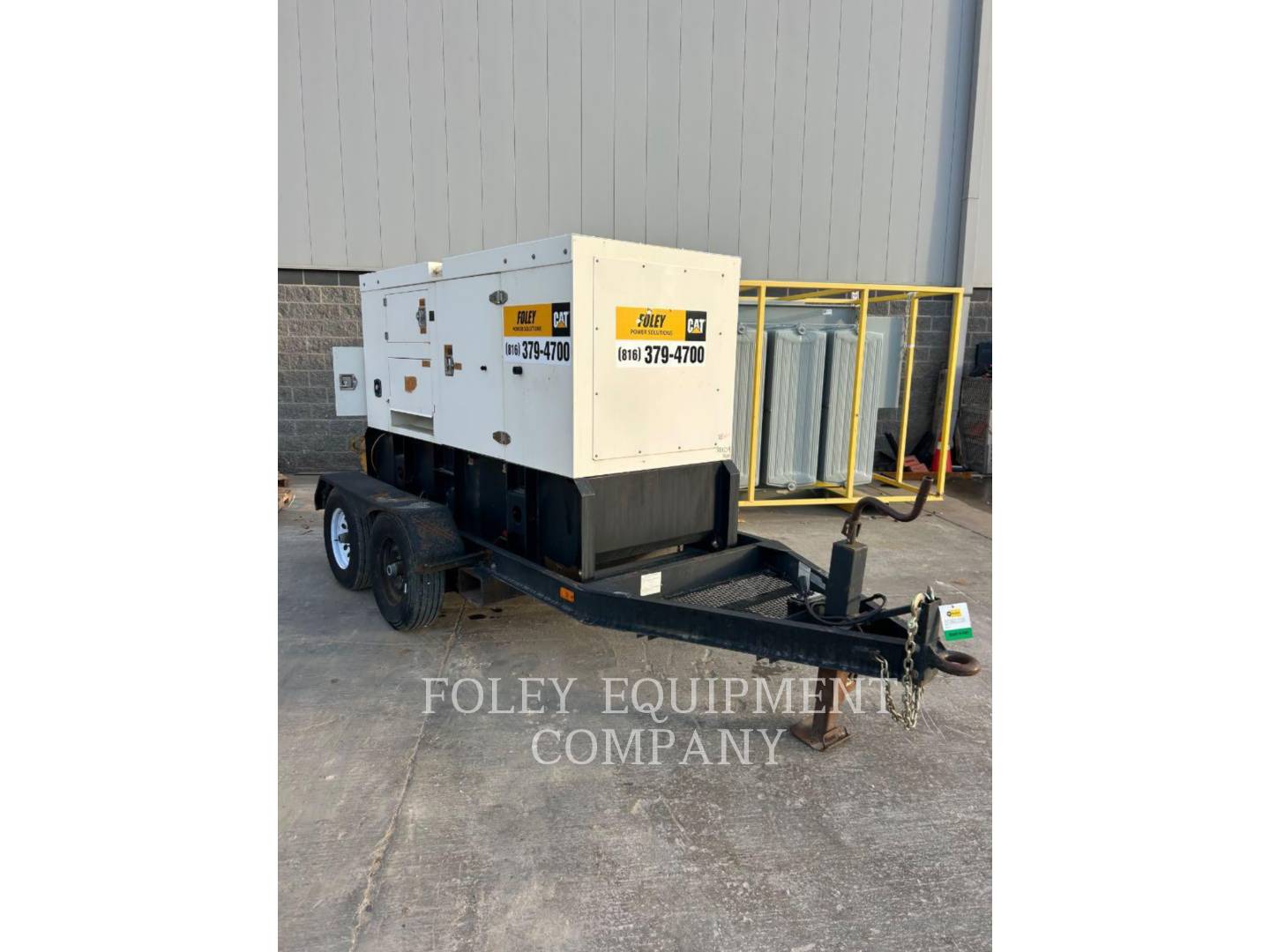 80 KVA Wanco #WSP80KVA, portable diesel generator, 3 phase, Perkins 1104 engine, trailer mtd, 2018 - Image 5