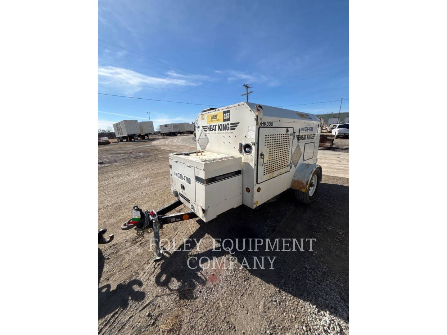 273000 BTU, Miscellaneous Mfgrs #HEATHK300D, portable diesel ground thaw heater, 2800 ft hose, trailer - Image 5