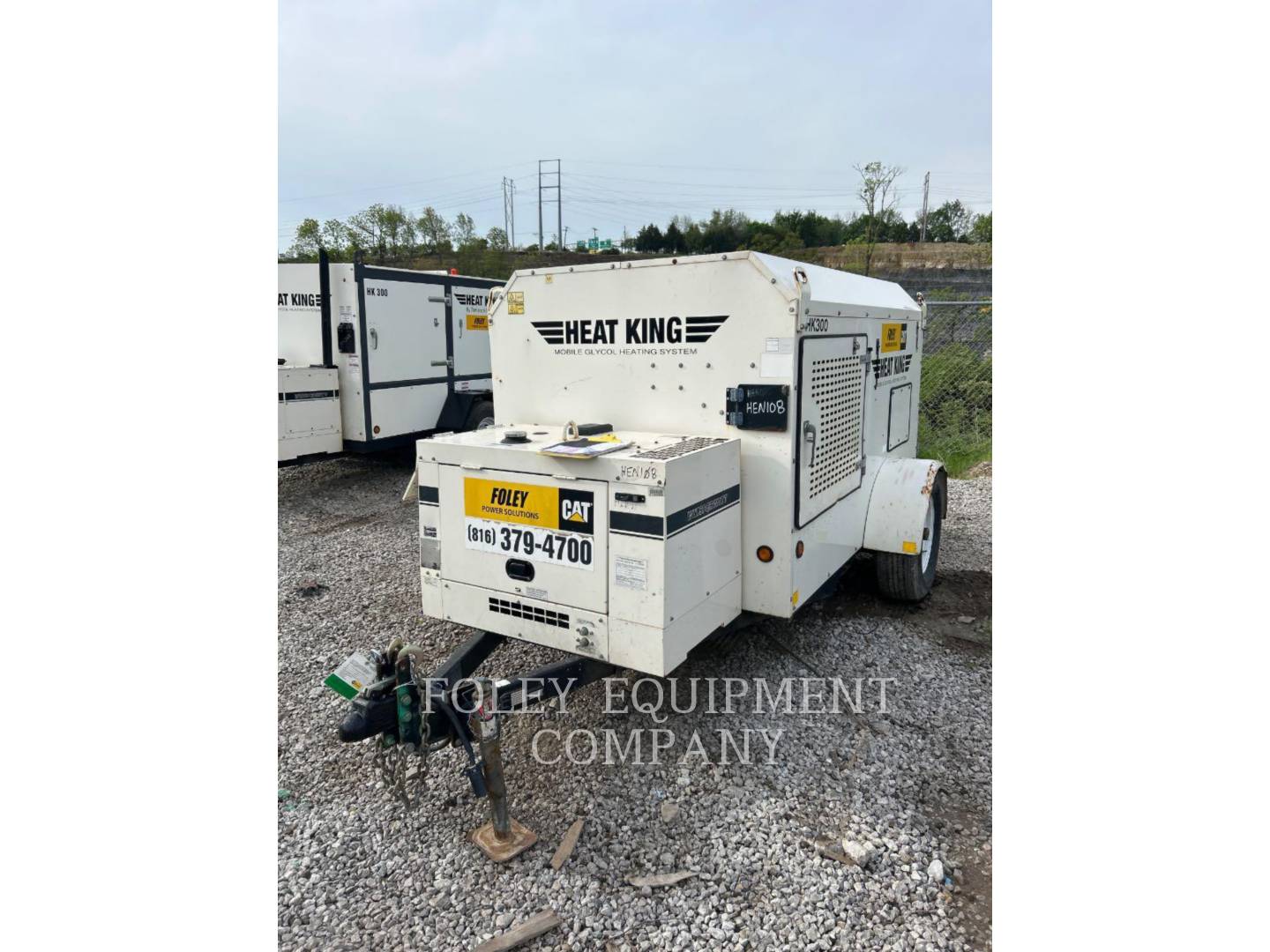 273000 BTU, Miscellaneous Mfgrs #HEATHK300D, portable diesel ground thaw heater, 2800 ft hose, trailer - Image 5