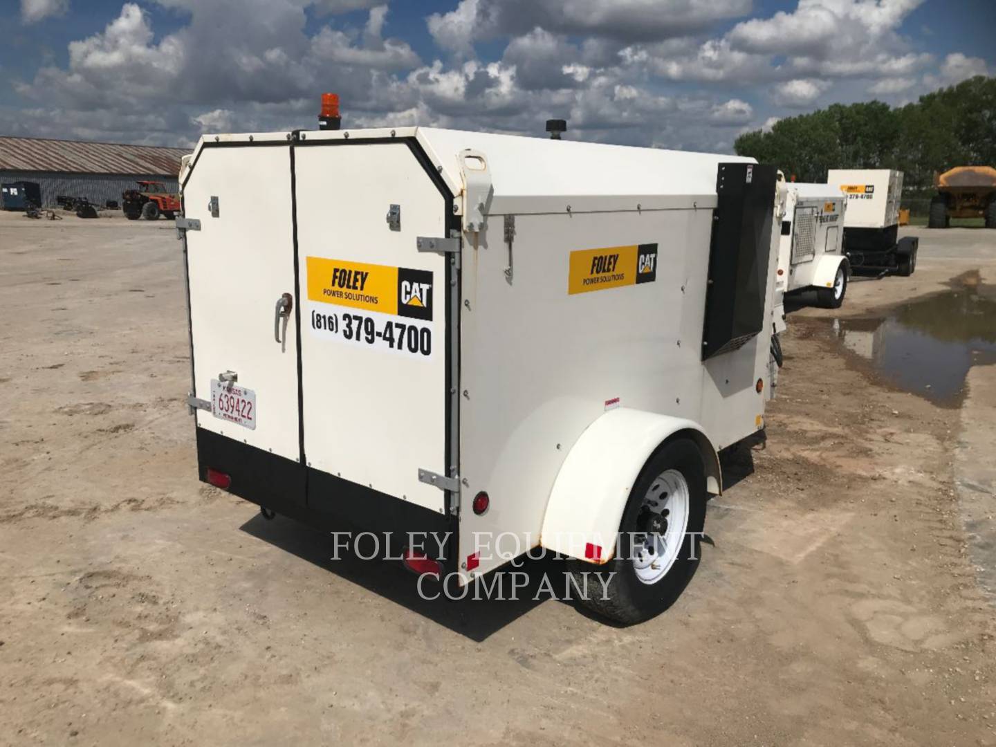 273000 BTU, Miscellaneous Mfgrs #HEATHK300D, portable diesel ground thaw heater, 2800 ft hose, trailer - Image 3