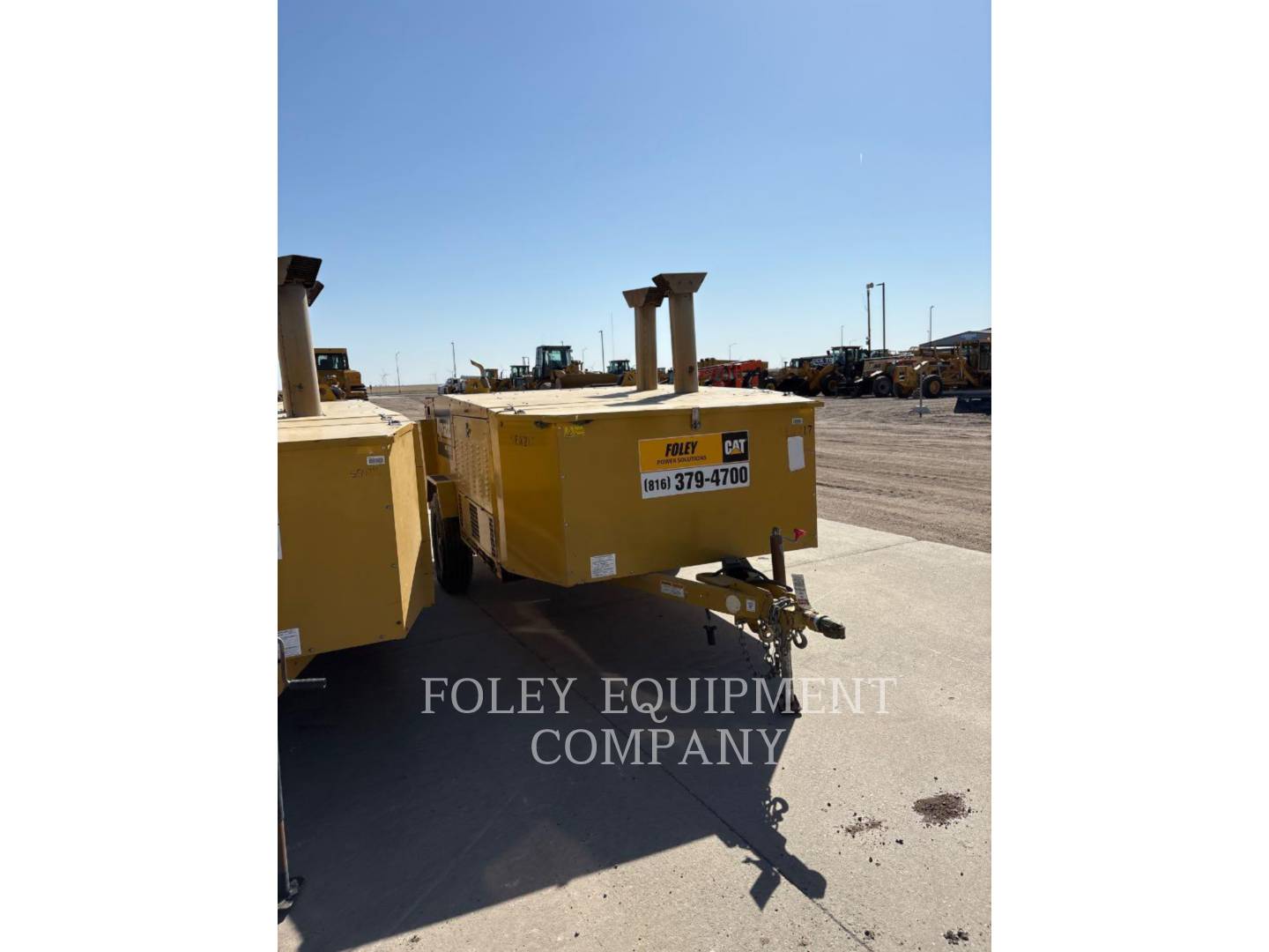 1000000 BTU, 3200 cfm, Allmand #HEATD1MIQ, portable diesel heater, 175 gallon fuel tank, CAT C1.5 engine - Image 3