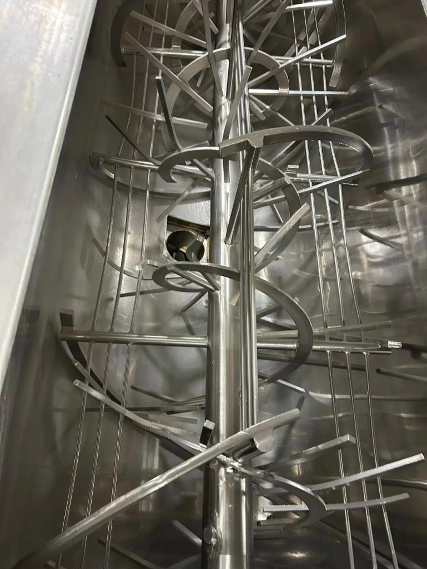 135 cu.ft. J.H. Day, Stainless Steel Double Spiral Ribbon Blender, top cover, 30 HP explosion proof motor - Image 9